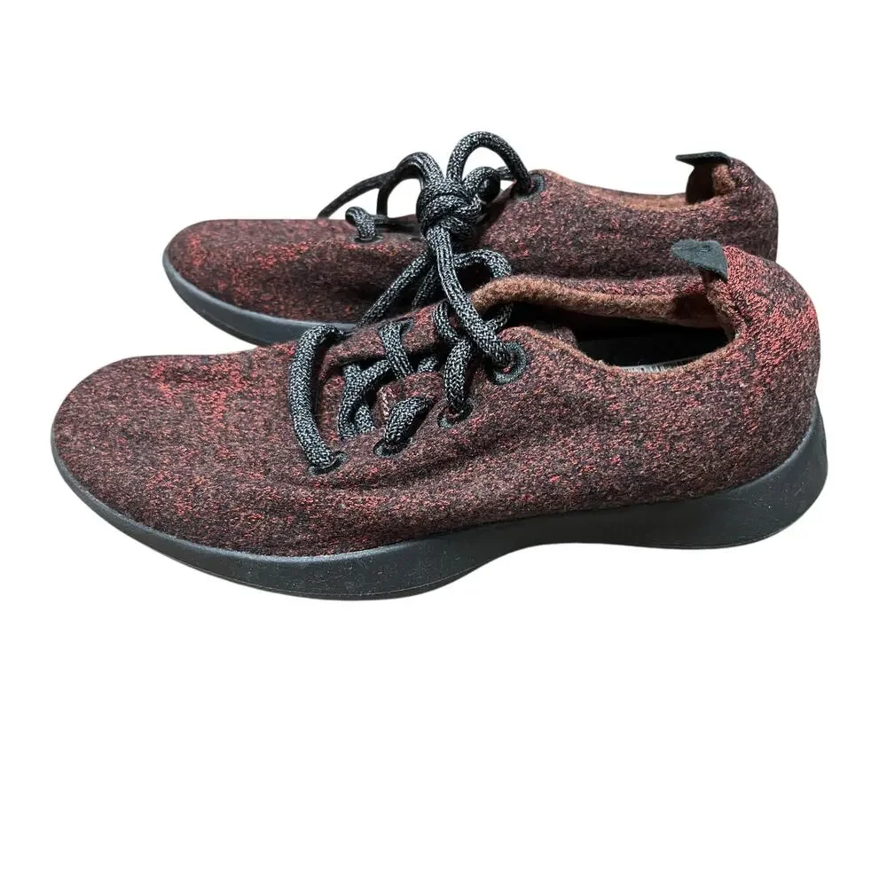 Allbirds Limited Edition Wool Runners in Dark Kea Red Women’s size 7